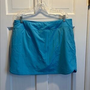 Lands' End Vibrant Blue Swim Skirt